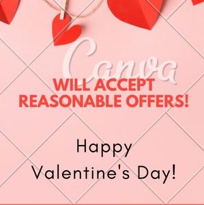 Reasonable Offers Considered!